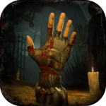 Echoes in the Dark icon showing a dark cemetery and a hand reaching from the ground